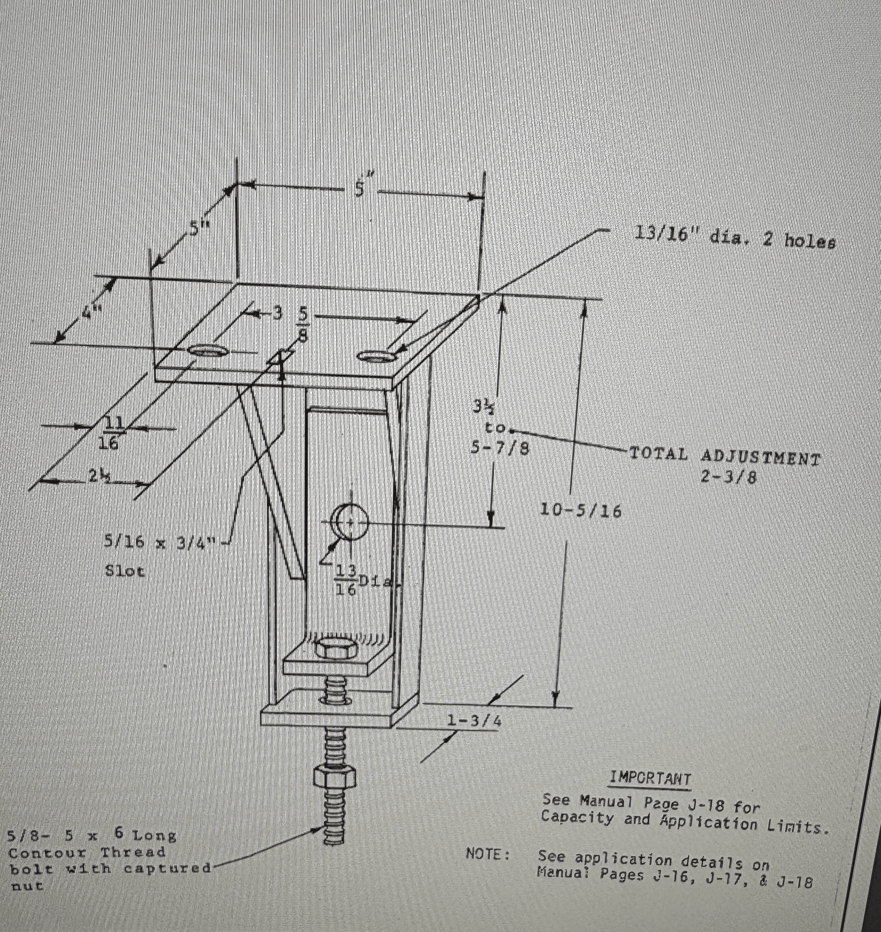 Adjustable Shear Wall Bracket - 4 Pieces Symons Forms