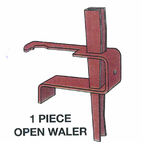 1 Piece Waler Bracket for Symons Style Forms 100 Pcs