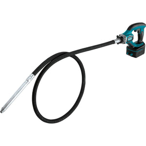 Makita XRV02T 5.0 Ah 18V LXT Lithium-Ion Cordless Concrete Vibra Kit, 8'