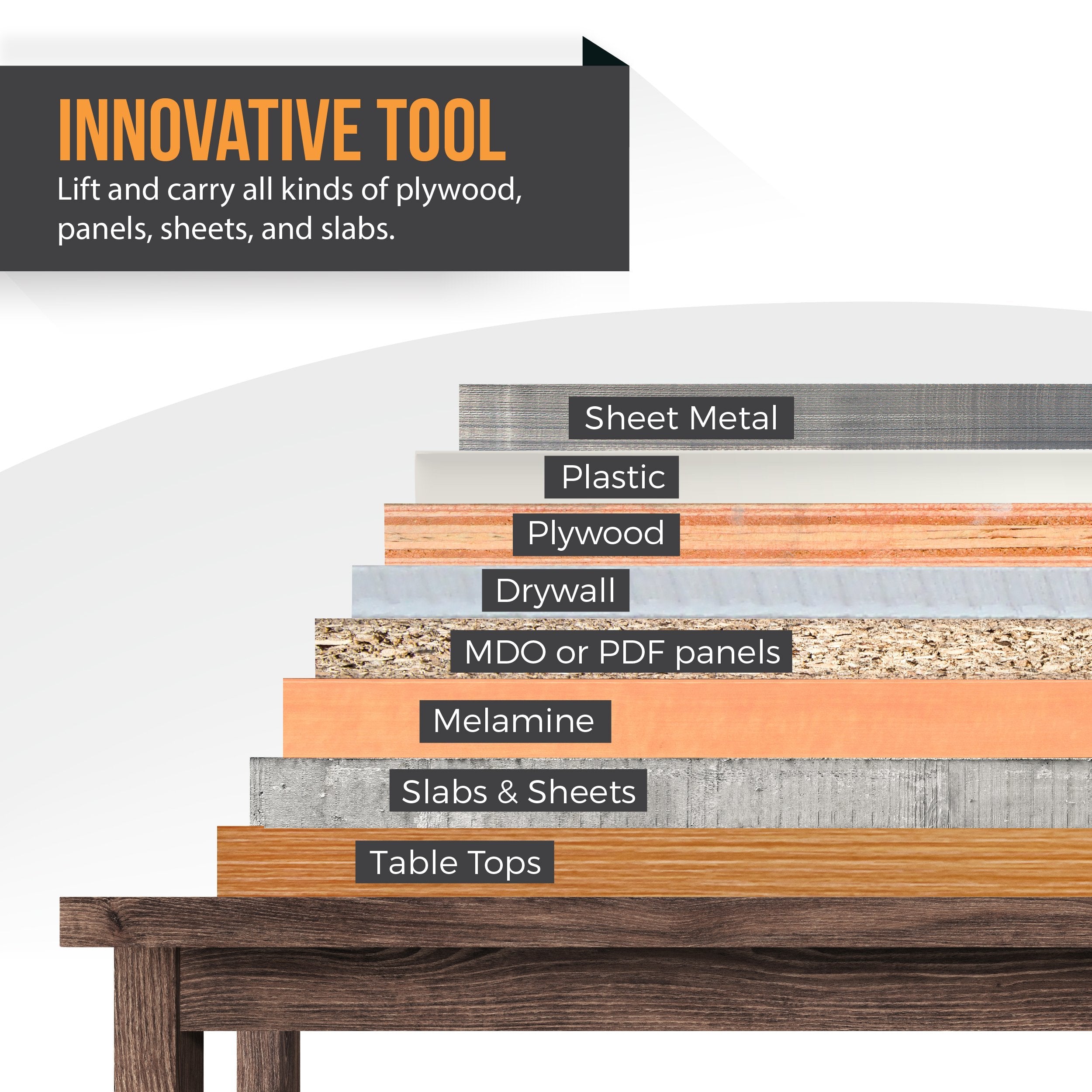 Plywood deals panel lifter