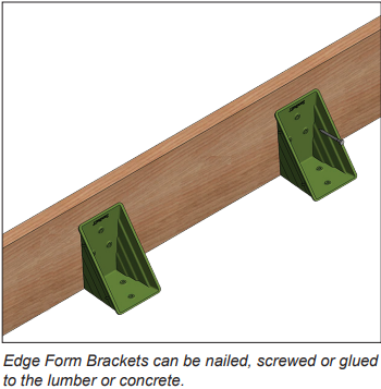 EDGE FORM BRACKET 6