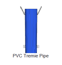 Tremie Pipe PVC 8" x 4'