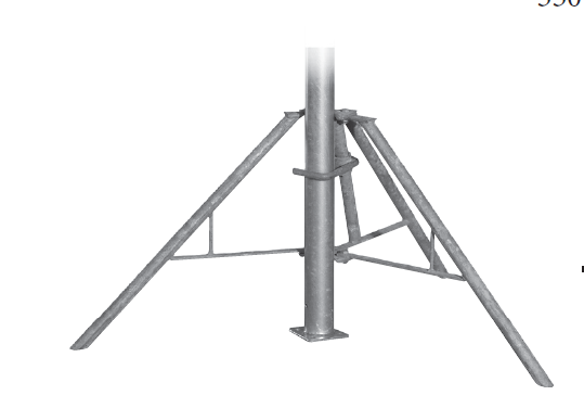 Tripod - For Post Shores  50 Pieces
