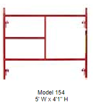 Waco Style 5'-0 x 4'-1 Ladder Frame